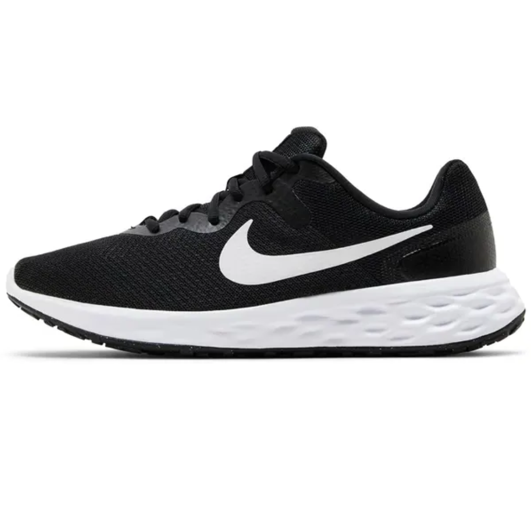 Nike - Chaussures de course Revolution 6 pour homme (noir/blanc)